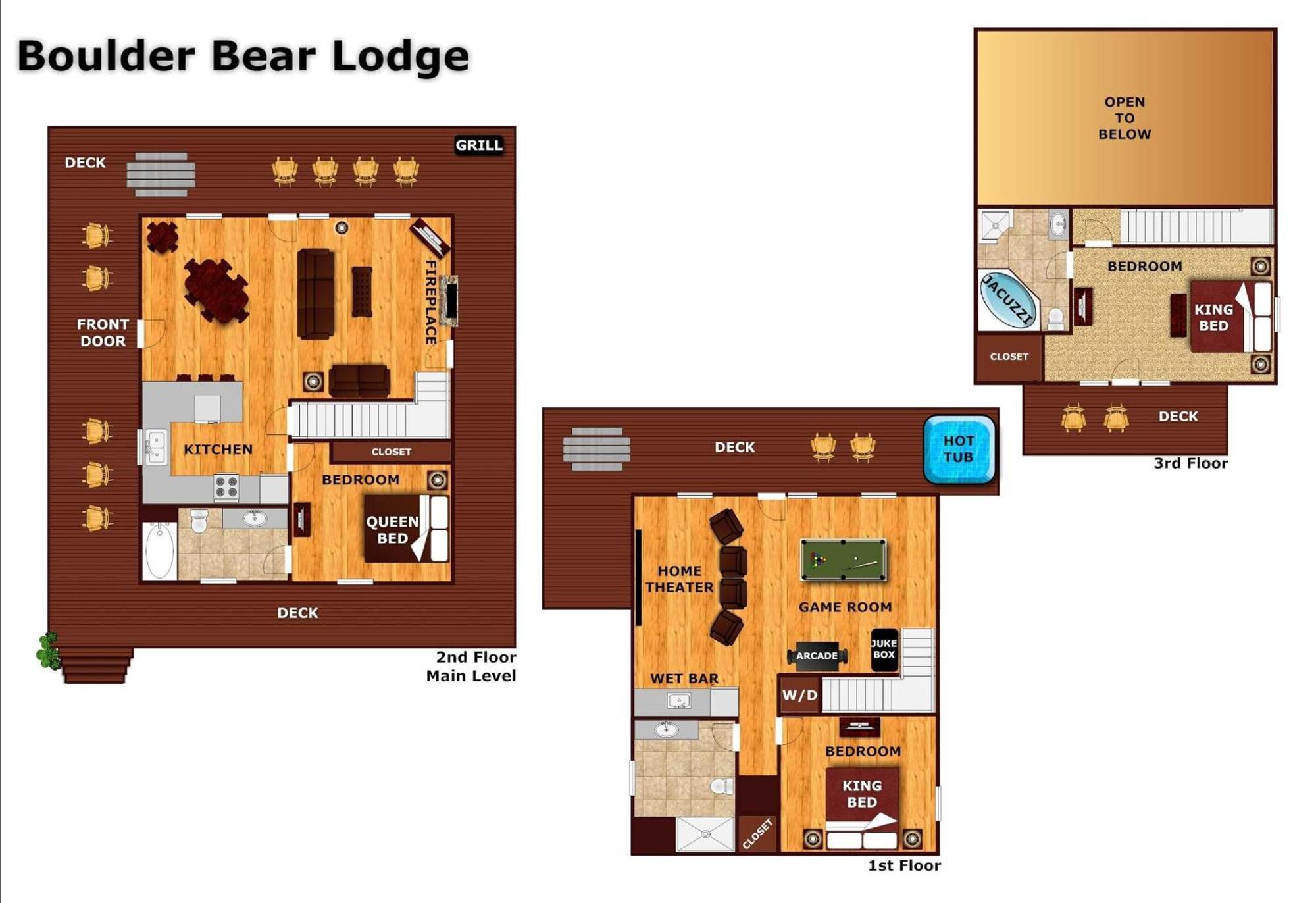Boulder Bear Lodge #355 Pigeon Forge Exterior foto